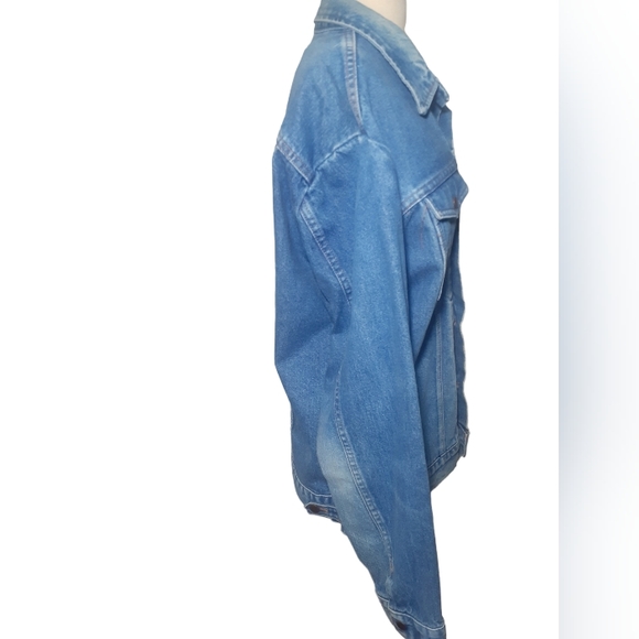 Wrangler Jean Jacket Vintage sz L - Picture 4 of 6
